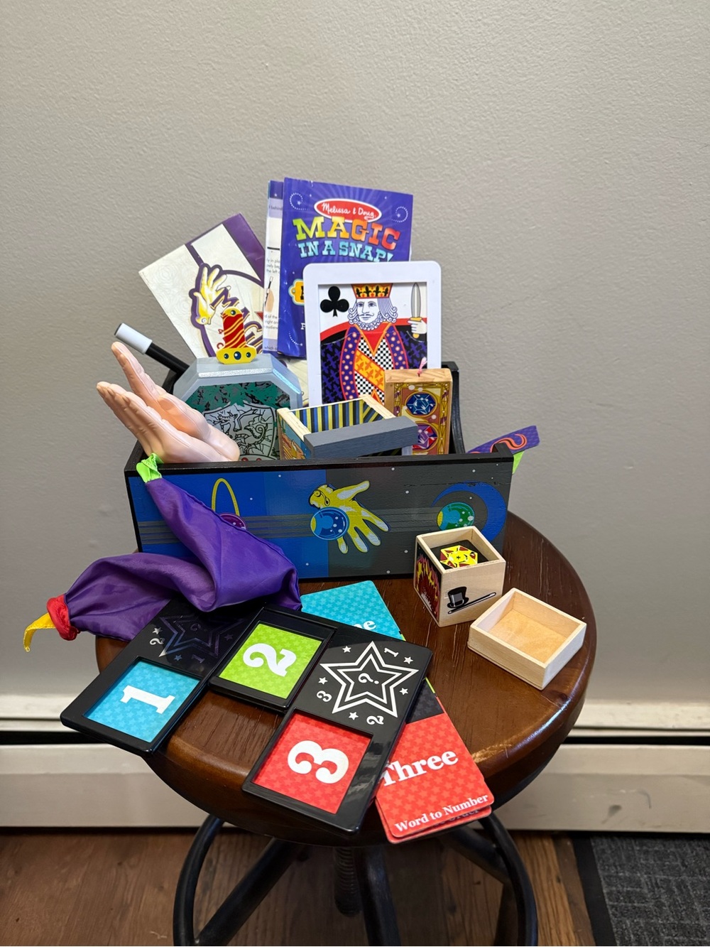 Kids Magic Kit Bundle - Melissa & Doug kit plus card tricks and more!
